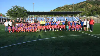 Isparta’nın genç yetenekleri yeşil sahada buluştu