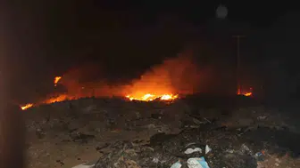 Serik’te çıkan ot yangını seralara ve mezarlığa sıçradı