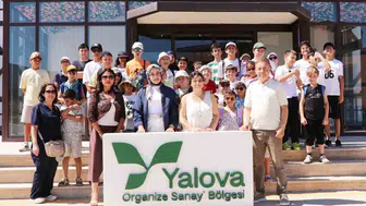 Yalovalı öğrenciler sanayi tesislerinde geleceği inceledi