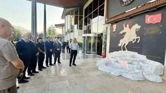 Denizli’de Selçuklu zaferini simgeleyen yeni anıt ziyarete açıldı