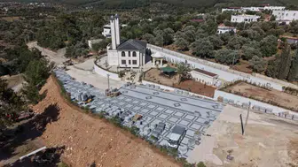 Bodrum Çamlık Meydanı yenileniyor