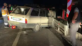 Taşköprü yolunda traktör kazası Bir hayat söndü