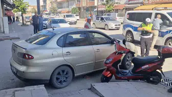Çorum Alaca’da kavşak kazası 2 kişi yaralandı
