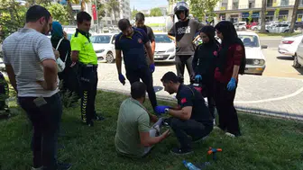 Adıyaman'da ani manevra kaza getirdi