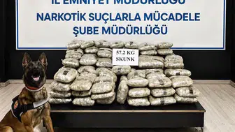 Yüksekova'da araçtan 57 kilo uyuşturucu çıktı