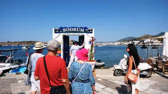 Bodrum sahilinde yeni fotoğraf noktaları kuruluyor