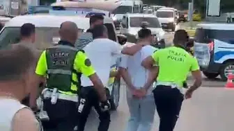 Edirne sokaklarında aile kavgası paniği