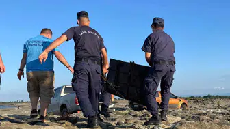 Samsun denizlerinde drone ile kaçak avcılık operasyonu