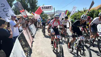 Kapadokya pedalları olimpiyat yolunda döndü