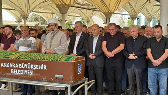 Ankara'daki hafriyat kazasında hayatını kaybeden işçi defnedildi