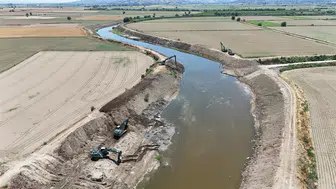Büyük Menderes nehrindeki taşkın riski için önlemler artırıldı