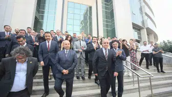 Mersin Cumhuriyet Başsavcısı Ahmet Çelikkol yeni görevine uğurlandı