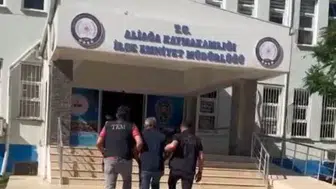 İzmir Aliağa'da aranan cinsel istismar suçlusu yakalandı
