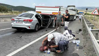 Karabük yolunda feci kaza Bir aile yok oldu