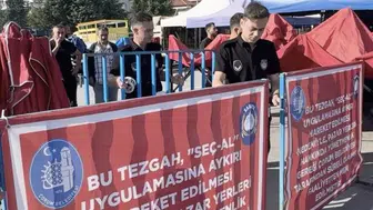 Çorum pazarında tezgah kapatma cezası