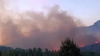 Alanya'da orman yangını kontrolden çıktı
