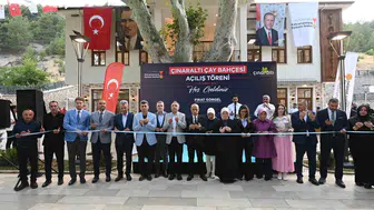 Kahramanmaraşlıların buluşma noktası Çınaraltı yeniden kapılarını açtı