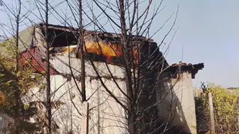 Silivri’de otluk alanda başlayan yangın çiftlik evine zarar verdi