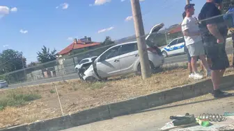 Şarkikaraağaç çevre yolunda otomobiller çarpıştı