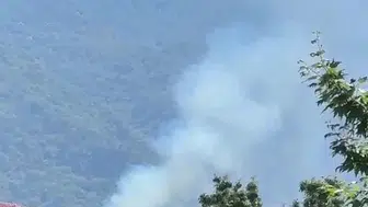 Bursa Kestel ormanlarında alevler yükseliyor