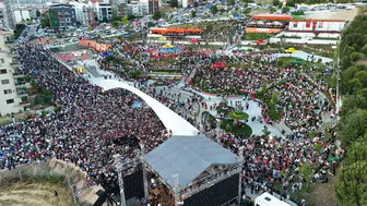 Menemenliler yeni yaşam alanına kavuştu