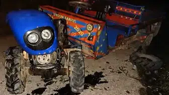 Ordu Kumru’da tarım aracı devrildi 60 yaşındaki sürücü hayatını kaybetti