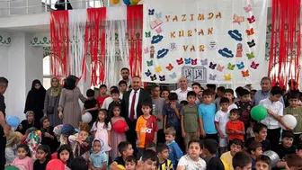 Hakkari camileri yaz dönemi öğrencilerini ağırlamaya başladı