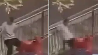 Çocuk parkında mide bulandıran anlar: Etrafı kolladı, rezalete imza attı