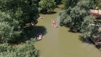 Düzce'de gençlerin yeni rotası Melen Çayı oldu