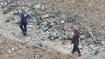 Berit Dağı’nda mahsur kalan kadın drone ile bulundu