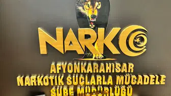 Afyonkarahisar’da uyuşturucu operasyonu 2 tutuklama