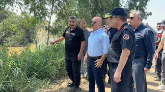 Aydın'da nehirde kaybolan genci arama çalışmaları sürüyor