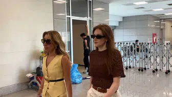 Elçin Sangu Ahbaplar soruşturması için Çağlayan Adliyesi’ne gitti