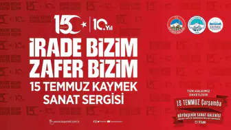 Kayseri 15 Temmuz ruhunu sanatla yeniden canlandırıyor
