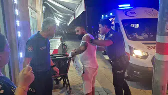 Eskişehir’de sokak ortasında satırlı kavga çıktı