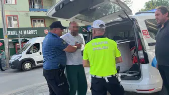 Bolu trafiğini birbirine katan sürücüye ağır fatura