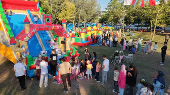 Başiskele sahili çocukların neşesiyle doldu