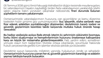 Osmaniye düğün saldırısında aranan tüm şüpheliler yakalandı