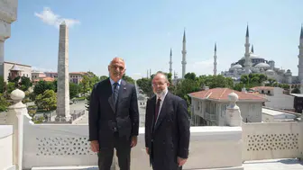 Bakan Ersoy ve Mehmet Görmez akademik vizyon için bir araya geldi