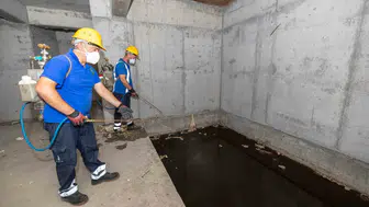 İzmir’de sivrisineklere karşı inşaat sahaları mercek altına alındı