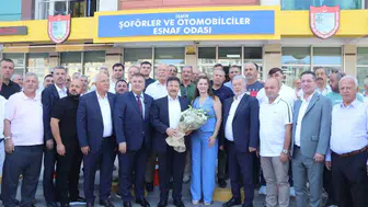 Şoförlerin yeni lideri rotayı İzmir’e çevirdi