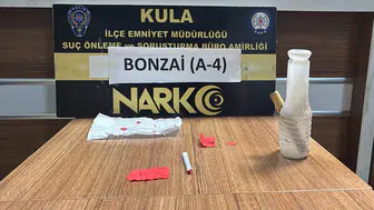 Kula polisinde hareketli gece Üst üste üç uyuşturucu baskını