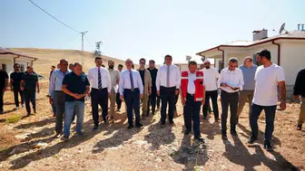 Darende’nin yarınları için inşaatlar denetimden geçti