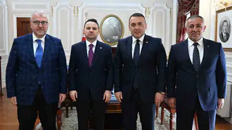 Bilecik heyeti Ankara’da Adalet Bakanı Gürlek ile bir araya geldi
