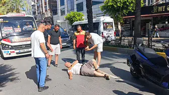 Antalya’da yaya yolunda bir saat arayla iki motosiklet kazası