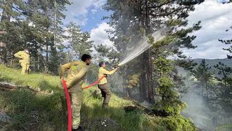 Kastamonu ormanlarında korkutan yangın