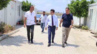 Arsuz’da konteyner kentlerde tahliye dönemi başladı