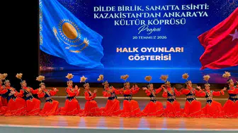 Ankara sahnelerinde Kazak rüzgarı esti