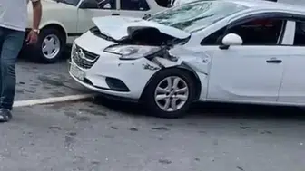 Zonguldak'ta korkunç kaza Baba ve 3 yaşındaki oğlu yaralandı