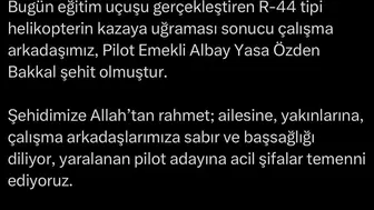 Ankara'da eğitim uçuşu faciası